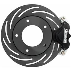 SPINDLE MOUNT 10" BRAKE KIT ALUM STRUT '87-ON, 1.0" OFFSET STRANGE / STB4597WC