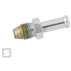 STROMBERG INLET HOSE FITTING CHROME SUPERSEAT 5/16 -3/8 ID STROMBERG - 9080K-CHR