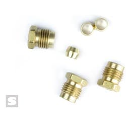 STROMBERG 97 FORD NUT SET 3 PER SET WITH FERRULES STROMBERG - 9081K