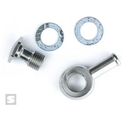 STROMBERG 97 SINGLE END BANJO STAINLESS FUEL FITTING STROMBERG - 9082K
