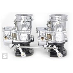 STROMBERG 2 X 2 LINKAGE KIT CHROME REGULAR DUAL 4-3/4" STROMBERG - 9241S-CHR