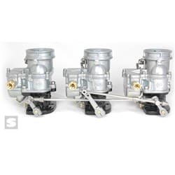 STROMBERG 3 X 2 PROG LINKAGE SUIT EDELBROCK 38-53 TRIPOWER STROMBERG - 9245PRO