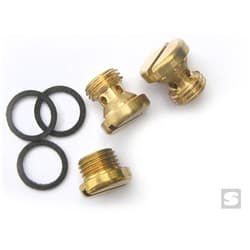 STROMBERG 97 BOWL PLUG KIT 3 PLUGS WITH GASKETS STROMBERG - 9522K