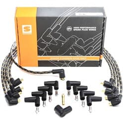 STROMBERG EFIRE BRAIDED SPARK PLUG WIRE LEAD SET FLATHEAD STROMBERG - 9706K