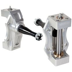 FUNNY CAR FRONT SPINDLES ADJUSTABLE HEIGHT, BILLET STRANGE - S3423