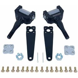 DRAGSTER / ALTERED FR SPINDLES PAIR, WITH STEERING ARMS STRANGE - S3453