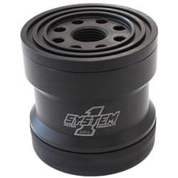 SHORT BILLET OIL FILTER 45 MIC METRIC THREAD 3-3/4 x 3-3/4 SYSTEMONE - 209-314-B