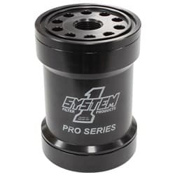 SPIN ON OIL FILTER 75 MICRON 5.75" x 3.75"D. ALCOHOL 1" -12 SYSTEM ONE - 209-571-BPS