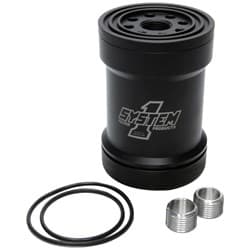 LONG UNI OIL FILTER 75 MICRON UNIVERSAL THREAD 3-3/4 x 5-3/4 SYSTEM ONE - 209-571B