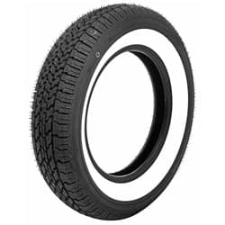 COKER 165R 15 WHITEWALL TYRE RADIAL 2-1/4 WW  - CO165R15WW