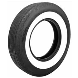 COKER G78-15 WHITEWALL TYRE BIAS PLY 2-3/4 WW   27.68DIA  - COG7815W