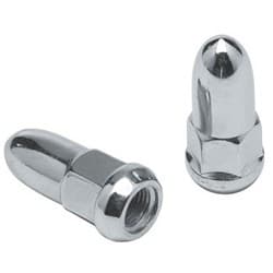16 BULLET NUTS & 4 LOCKS (20) 12x1.25 INCL 4 LOCK NUTS & KEY TOPLINE - C22605
