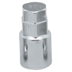 BULLET WHEEL NUT SOCKET 3/4 & 17mm HEX TOPLINE - C6312