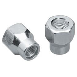 ET STYLE TAPER WHEEL NUTS (4) 7/16    OPEN  13/16 HEX TOPLINE - C7602-0-4