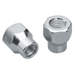 ET STYLE TAPER WHEEL NUTS (4) 12x1.50  OPEN  13/16 HEX TOPLINE - C7607-0-4
