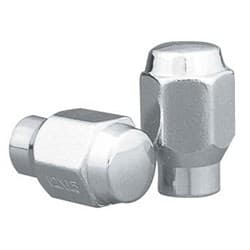 ET STYLE TAPER WHEEL NUTS (4) 12x1.50 CLOSED 13/16 HEX TOPLINE - C7607-4