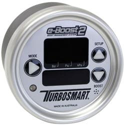 E-BOOST2 BOOST CONTROLLER 66mm 60PS 2-1/16 SILVER FACE& BEZEL TURBOSMART - TS-0301-1004