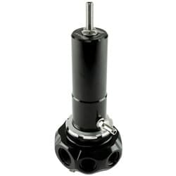 FPR10 PRO M 5 PORT FUEL REG SUIT MECHANIC PUMP -10AN BLACK TURBOSMART / TS-0404-1342