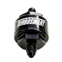 BILLET TURBO OIL FEED FILTER 44UM -4AN BLACK TURBOSMART / TS-0804-1002