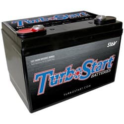 TURBO START BATTERY 2 POST 16V AGM. 675 CA, 550 CCA, 85 RC TURBOSTART - S16V