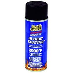 THERMO TEC HIGH TEMP PAINT 11OZ. AEROSOL CAN  BLACK THERMOTEC - 12001