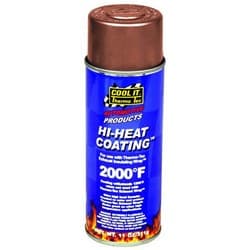 THERMO TEC HIGH TEMP PAINT - 11OZ.AEROSOL CAN - COPPER THERMOTEC - 12003
