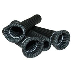 THERMO-TEC SPARK PLUG BOOT SLEEVE 6-PACK BLACK THERMOTEC - 14272