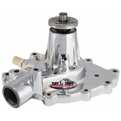 FORD PLAT CHROME WATER PUMP 5.437" HUB HEIGHT / 5/8 PILOT TUF STUFF - 1432AA