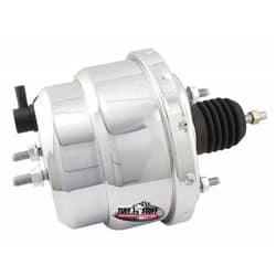 CHROME 7" DUAL DIAPHRAGM BOOSTER UNIVERSAL. TUFF STUFF - 2222NA