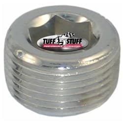 CHROME 7/8" NPT PLUG    - 4450DZ