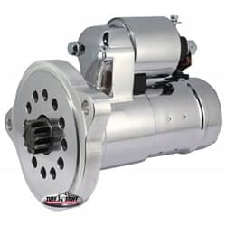 SB FORD SUPER LITE HIGH TORQUE STARTER AUTO "CHROME" 289 302W TUFF STUFF - 6551A