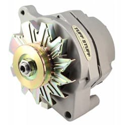 FORD 1-WIRE 100AMP ALTERNATOR AS CAST, V-PULLEY, SMALL CASE TUFFSTUFF / 7068