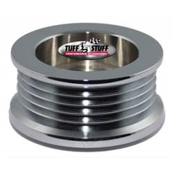 5 GROOVE SERP ALT PULLEY CHROME TUFFSTUFF / TUF7610B