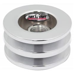 2V ALTERNATOR PULLEY 2.628" OD, CHROME TUFFSTUFF / 7610F
