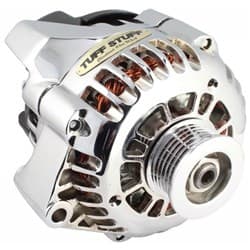 POLISHED GM LS1 ALT 125AMP OEM REPLACEMENT ALUMINIUM 8242NAP