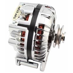 CHRYSLER ALTERNATOR 60AMP CHROME SINGLE GROOVE PULLEY 8509RASP