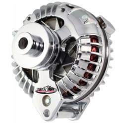 CHRYSLER ALTERN 60AMP 1 WIRE DUAL V PULLEY  CHROME 8509RBDP