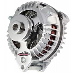 CHRYSLER ALTERN 60AMP 1 WIRE SINGLE GROOVE PULLEY CHROME 8509RBSP