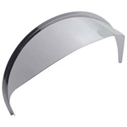 HEADLIGHT VISOR 5-3/4 OR 7  STAINLESS UNIV APPLICATION*EA UPI - 10468