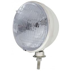 CHROME 7 DIETZ HEADLIGHT PR WITH H4 HALOGEN SEALED BEAM UPI - A5022HBS