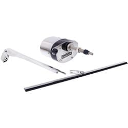STAINLESS STEEL ELEC WIPER MOTOR KIT ARM & BLADE UPI - A6236