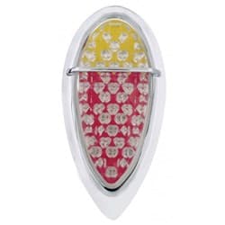 1938-39 ZEPHYR TAILLIGHT LED  RED /AMBER    EA UPI - FTL383905ZR