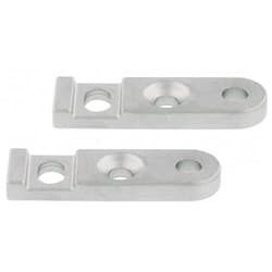 1928 - 1932 FORD TRUNK HINGE REINFORCING PLATES UPI - B20036-1