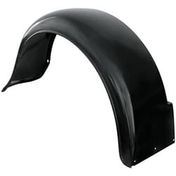 1932 FORD PICKUP REAR FENDER RH STEEL BLACK EDP COATED UPI - B21032