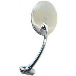 S/STEEL 4 DOOR EDGE MIRROR LH OR RH OLD STYLE ROUND UPI - C5007