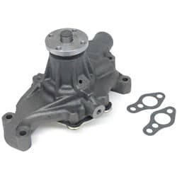 CAST IRON WATER PUMP, CORVETTE 1984-91, SBC, REVERSE ROTATION US MOTORWORKS / 5016