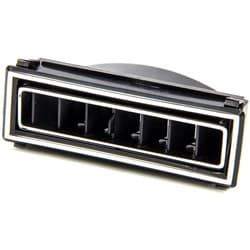 VINTAGE AIR RECT AIR DUCT 4.75 X 1.56 RECT BLACK VINTAGEAIR - 49057-VUL