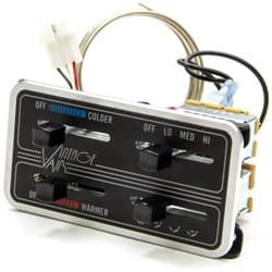 VINTAGE AIR 4 LEVER STANDARD HORIZONTAL GENII CONTROL VINTAGEAIR - 49110-SHQ