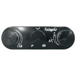 VINTAGE AIR 3 KNOB STREAMLINE BLACK HORIZON GEN IV 5 CONTROL VINTAGEAIR - 491223-RUA