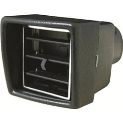 VINTAGE AIR UNDERDASH VENT DUCT ROUND *ALL BLACK* VINTAGEAIR - 49354-VUL